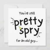 Kaart voor oude man  (Voorkant)