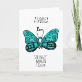 kaart voor Ovarium Cancer Fighter Support (Voorkant)