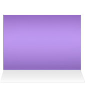 Kaart voor Paars- en zwarte Floral-tafelnummers (Binnen Horizontaal (Boven))