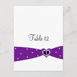 Kaart voor Paarse linttafel