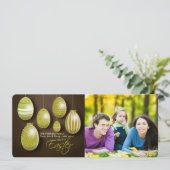 Kaart voor paaseieren (Staand voorkant)