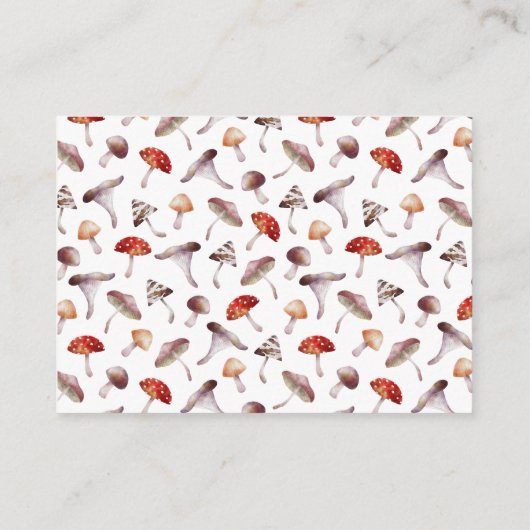 Kaart voor paddenstoel Book Request Enclosure (Achterkant)