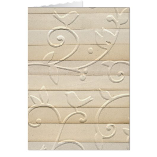 Kaart voor papierontwerp in reliëf (Voorkant)