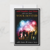 Kaart voor partijuitnodigingen (Voorkant)