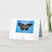 Kaart voor passieve blauwe vlinder en bessen (Achterkant)