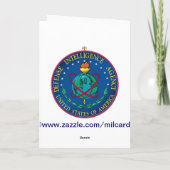 Kaart voor pensionering defensieinlichtingendienst (Achterkant)