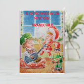 Kaart voor persoonlijke grootkinderen (Staand voorkant)