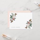 kaart voor persoonlijke kantoorbenodigdheden (Voorkant / Achterkant in situ)