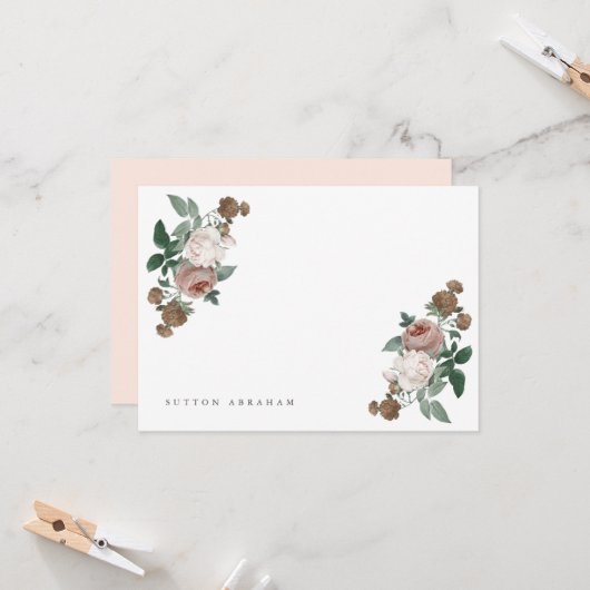  kaart voor persoonlijke kantoorbenodigdheden (Voorkant / Achterkant in situ)