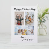 Kaart voor persoonlijke Moederdag foto's (Staand voorkant)