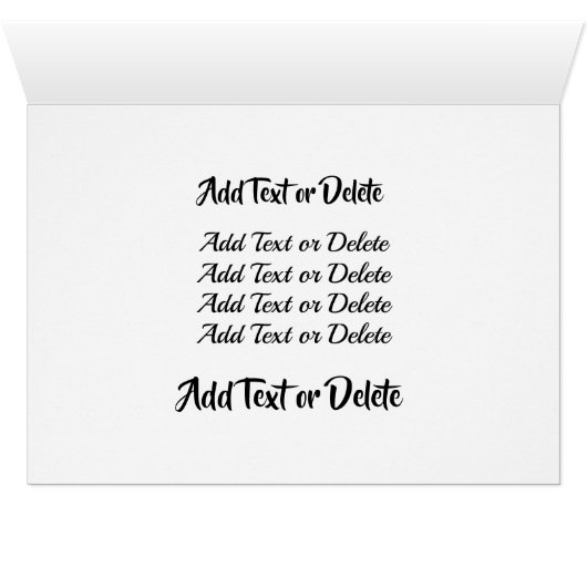 Kaart voor pianoverf (Binnen Horizontaal (Onder))