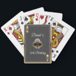 Kaart voor pokerspelen Casino Birthday-speelkaarte<br><div class="desc">Kaart voor pokerspelen Casino Birthday-speelkaarten</div>