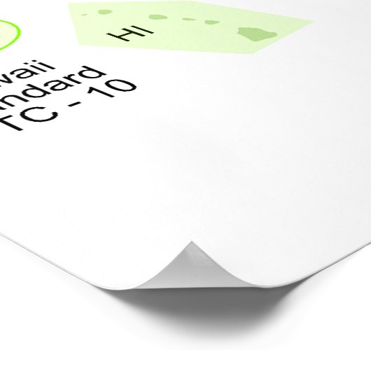 Kaart voor politieke tijdzones in Canada en de Ver Poster (Hoek)