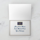 Kaart voor politiesergeant promotie (Binnen)