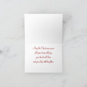 Kaart voor pretkerst (Binnen)