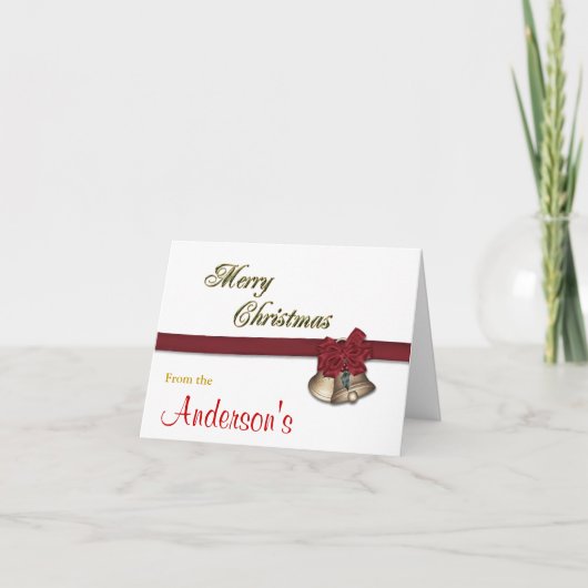 Kaart voor pretkerst (Voorkant)