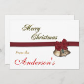 Kaart voor pretkerst (Voorkant / Achterkant)