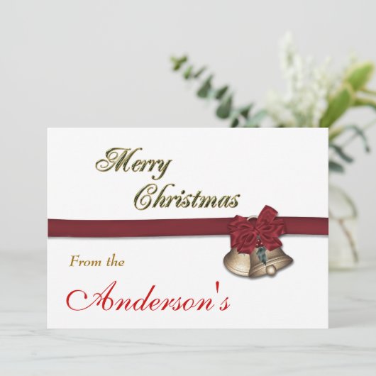 Kaart voor pretkerst (Staand voorkant)