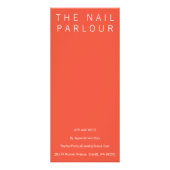 Kaart voor rackkaarten in het menu Prijs voor zake (Achterkant)