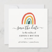 Kaart voor regenboogbruiloft (Voorkant)