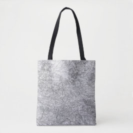  kaart voor reizen in Midden-Europa Tote Bag