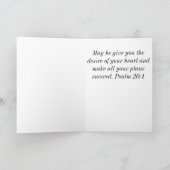 Kaart voor religieuze verjaardag (Binnen)