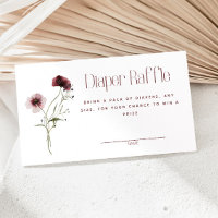 Kaart voor Restaurant Diaper Raffle Enclosure