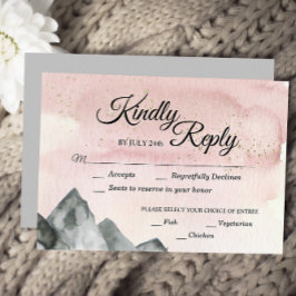 Kaart voor roze zonnesteek