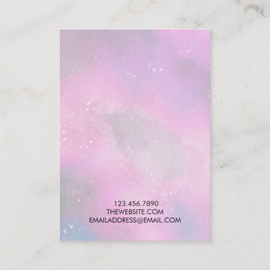 Kaart voor ruimteverf-Waterverf-verharding Visitekaartje