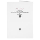 Kaart voor schoeisel en paars (Achterkant)