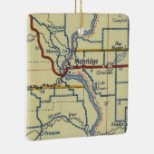  kaart voor SD-mobiliteitsprikkel Keramisch Ornament (Rechts)