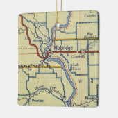  kaart voor SD-mobiliteitsprikkel Keramisch Ornament (Links)