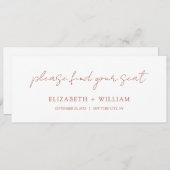 Kaart voor snelle scriptweduwentetabel voor schuif (Voorkant / Achterkant)