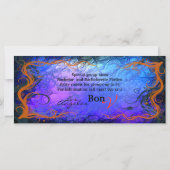 Kaart voor speciale gebeurtenissen bij brand en ij (Achterkant)