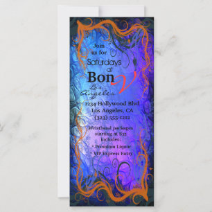 Kaart voor speciale gebeurtenissen bij brand en ij