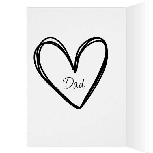 Kaart voor Step Dad, Stepped Up Dad (Binnen (Links))