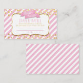 Kaart voor suikerroze en goudkleurige suikerriet (Voorkant / Achterkant)