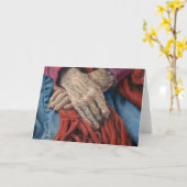 kaart voor "Tijd" blanco notitie (Gele Bloem)