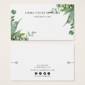 Kaart voor trombocytenweergave ・ Waterverf Eucalyp (Voorkant /achterkant)