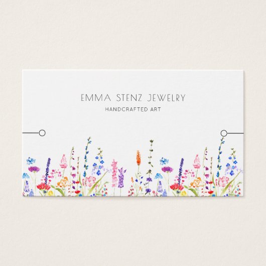 Kaart voor trombocytenweergave ・ Waterverf Wildblo (Voorkant)