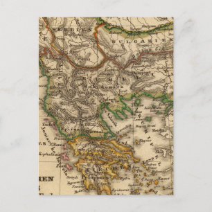 Kaart voor Turkije en Griekenland