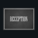 KAART VOOR  TYPOGRAFIE CHALKBOARD RECEPING<br><div class="desc">TYPOGRAPHY CHALKBOARD WEDDING RSVP KAART Deze moderne - traditionele trouwreceptie kenmerkt de witte moderne typografie en kalligrafie op het bord met witte randen. Dit is een onderdeel van een huwelijksuitnodiging. Klik voor meer informatie op bovenstaande button.</div>