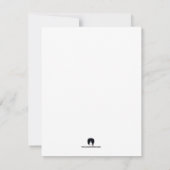 Kaart voor uitnodiging van de Heilige Vakbondsdag (Achterkant)