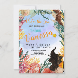 Kaart voor verschillende uitnodiging op zondag