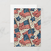 Kaart voor Veteranendag (Voorkant / Achterkant)