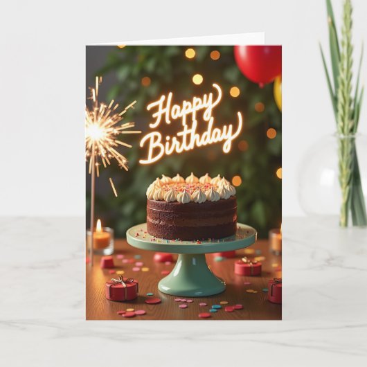 Kaart voor vonkenfeest (Voorkant)