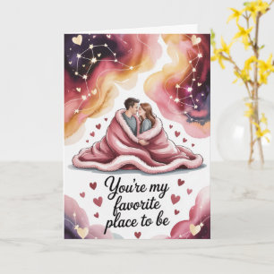 Kaart voor vriend, romantisch, verjaardag, cadeaus