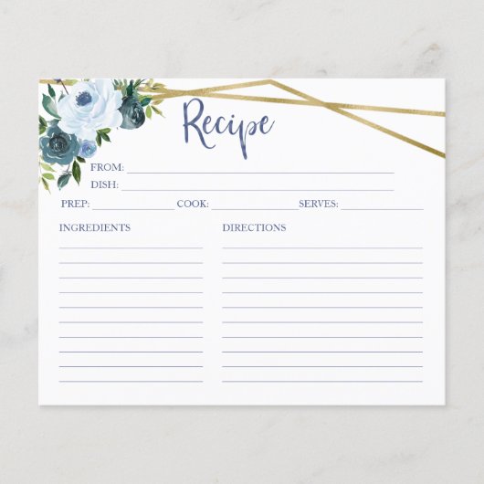 Kaart voor Vrijgezellenfeest met giftig blauw  (Voorkant)