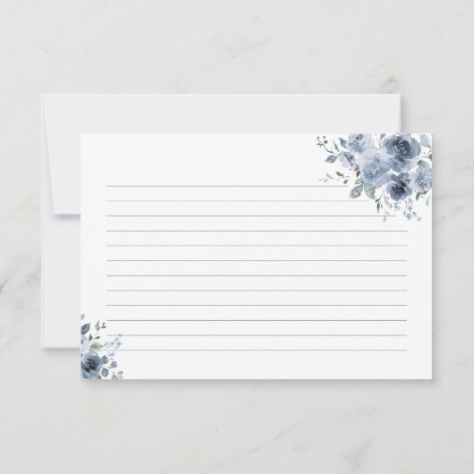 Kaart voor Vrijgezellenfeest met giftig blauw (Achterkant)