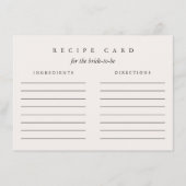 Kaart voor vrijgezellenfeest Ontvang bride-aan-zij (Voorkant)